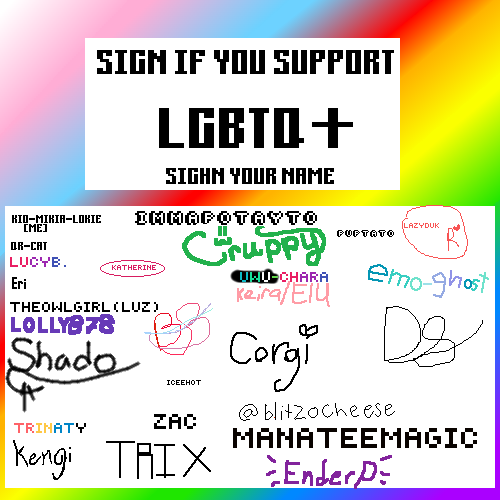 LGBTQ Support!!! :333