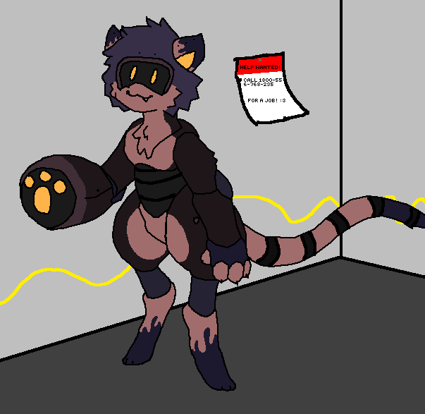 Niko as a proto-cat-drone-thing! =3