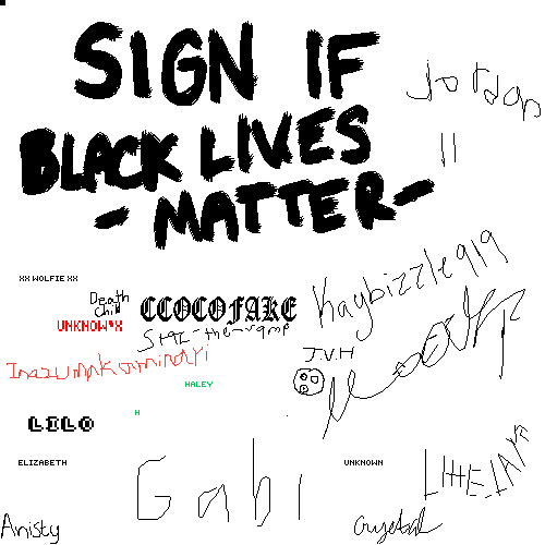 I Signed it