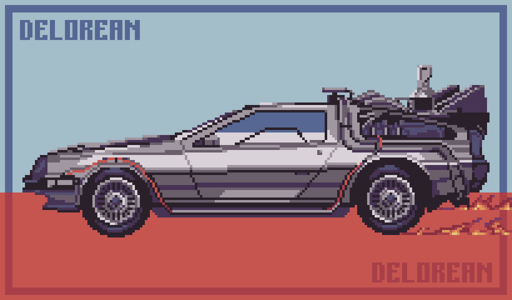 Back to the DeLorean.
