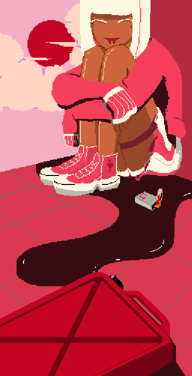 She died