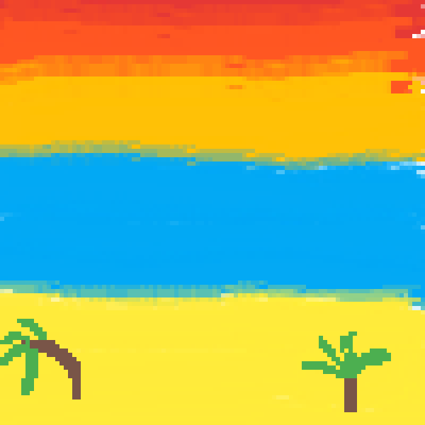 Sunset at the beach