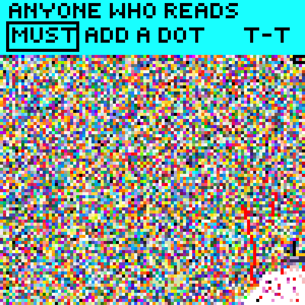 add a dot