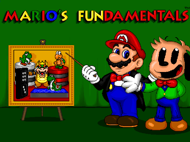 Mario game gallery and Maxy