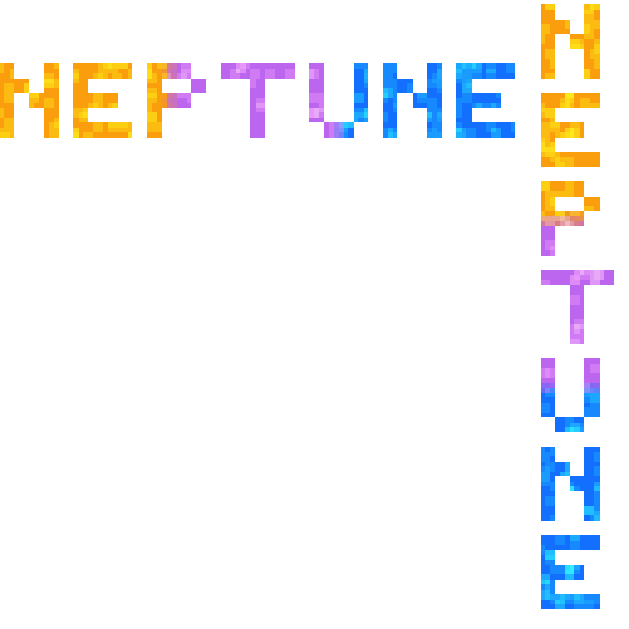 Neptune Name Colored