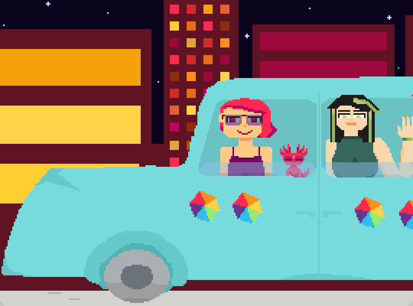Color limousine