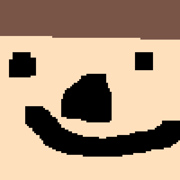 Minecraft Steve face