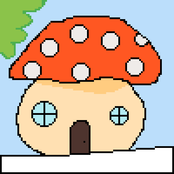 Mushroom house