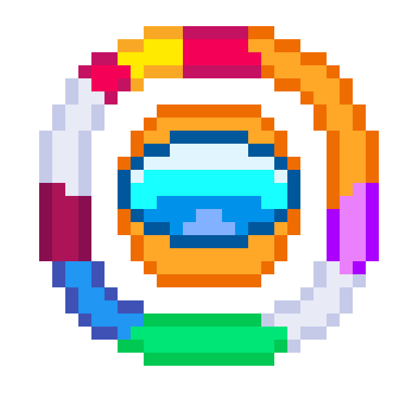 Orange Imposter Development badge