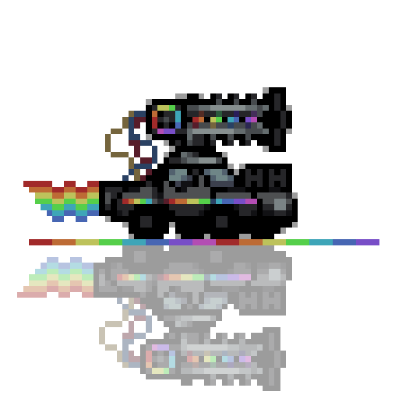 rainbow racecar of death