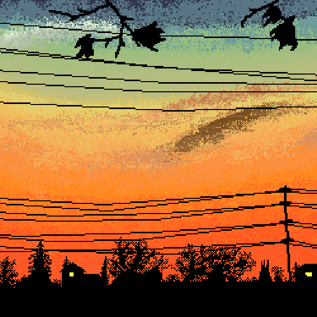Suburban Sunset