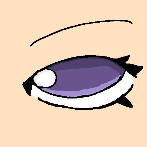 Purple eye