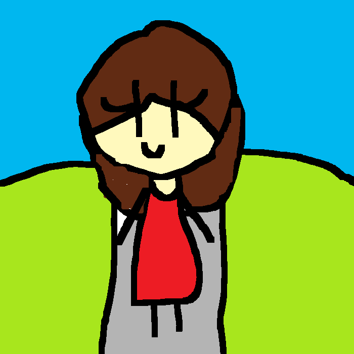 just a stick woman on a path lol