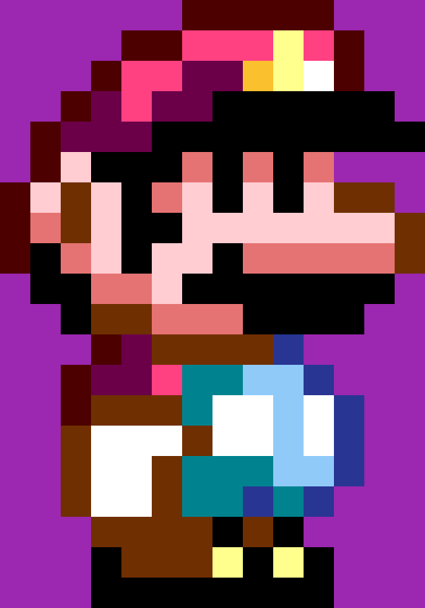 Super mario world small mario