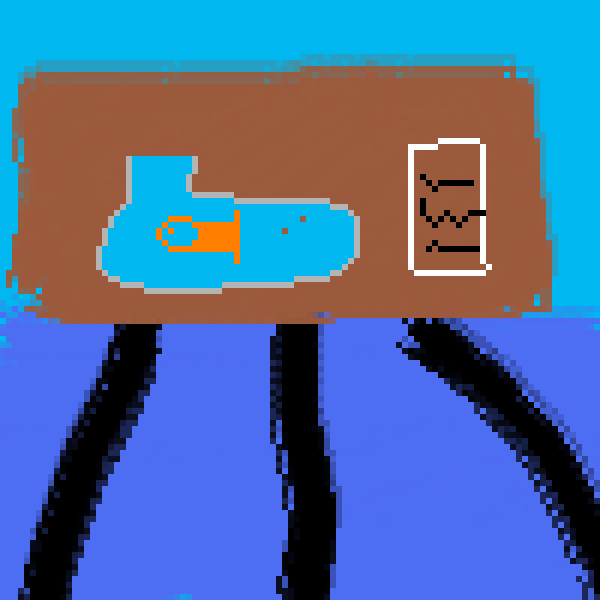 Fish in a blow