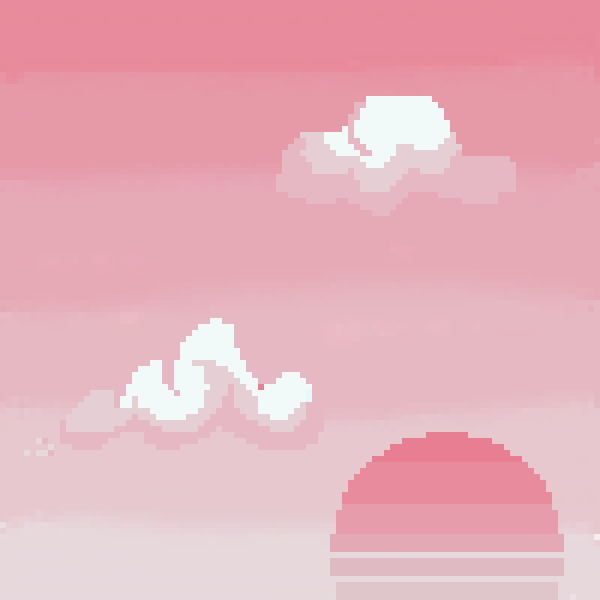 pink dreamscape sunrise