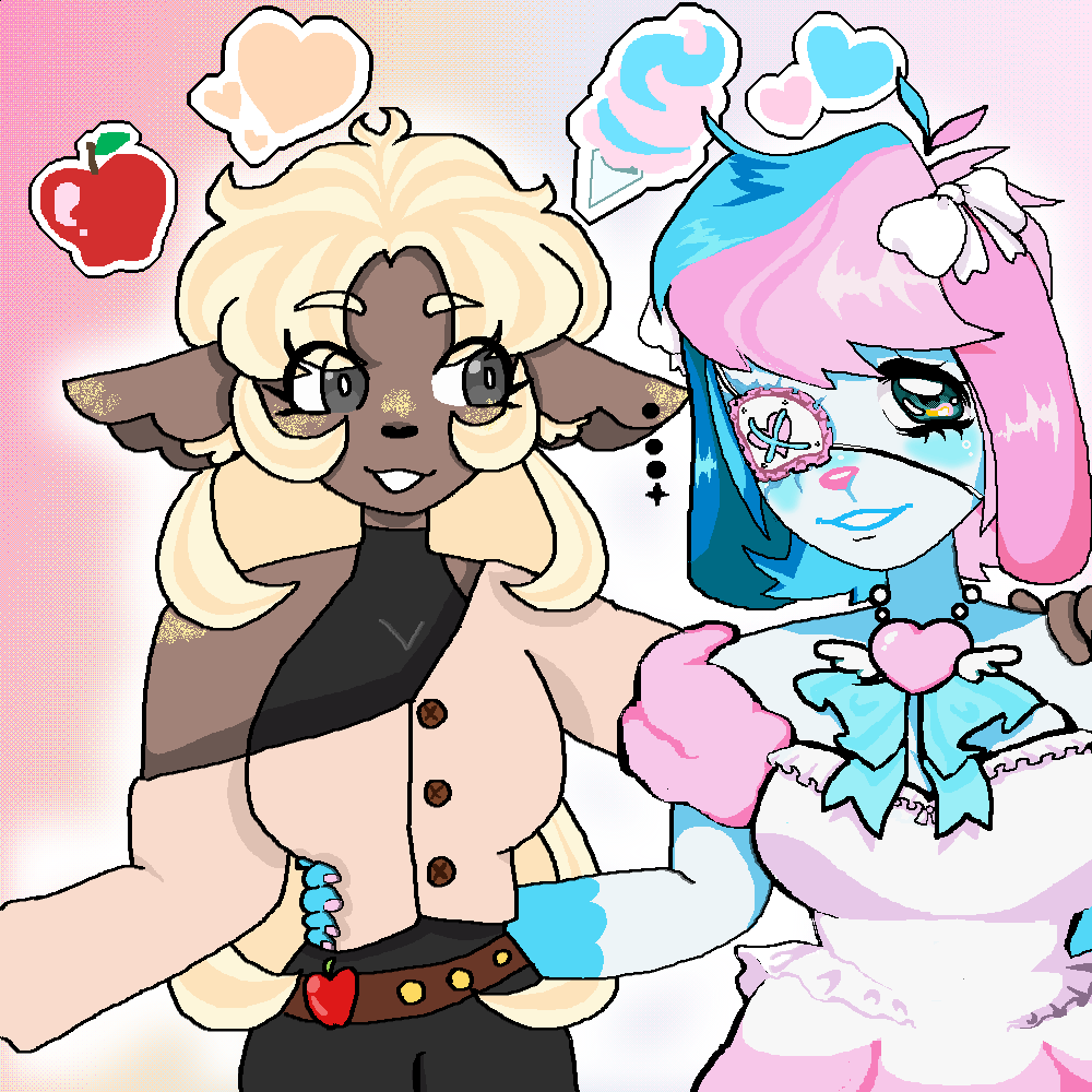 ❤️🧡💛Lynn & Sylvia🤍🩵🩷