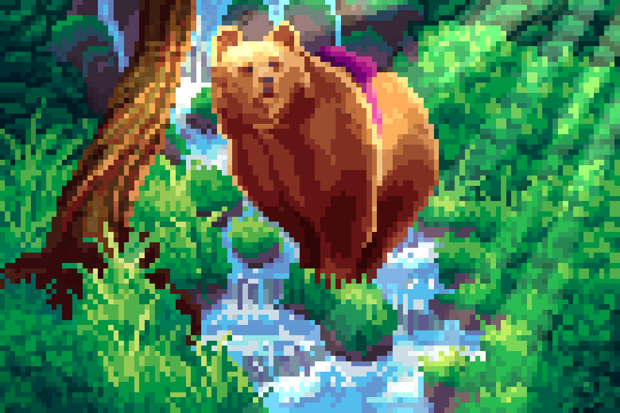 Travelling bear
