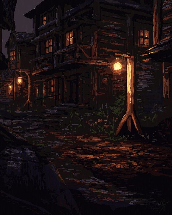 Bravil at Dusk