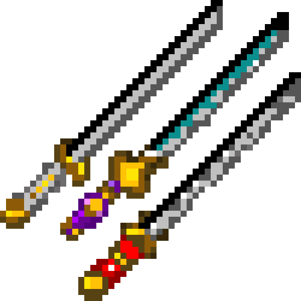 All 3 of Zoro’s swords