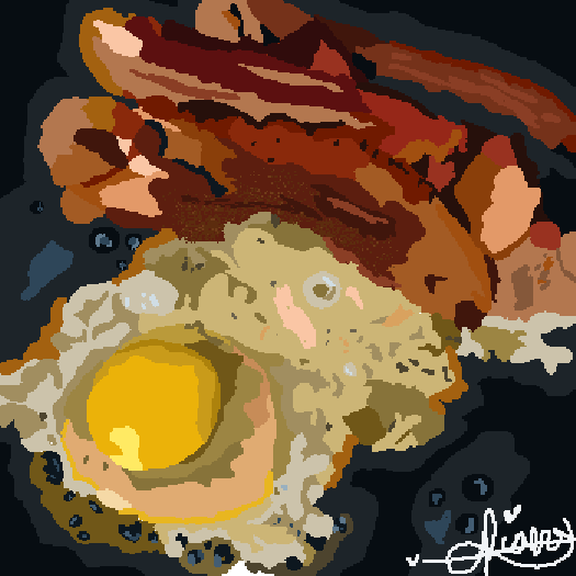 eggs and bacon