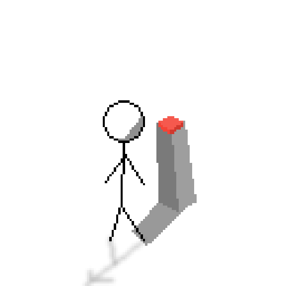 The button of darkness.