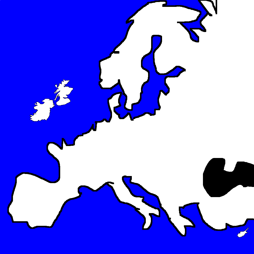 🗺️ Europe in the Year 1000 (WIP) The map of Europe in 1000 CE captures a  continent in transformation — a mosaic of emerging kingdoms, shifting  borders, and cultural crossroads. The Holy, image size:1000x1000
