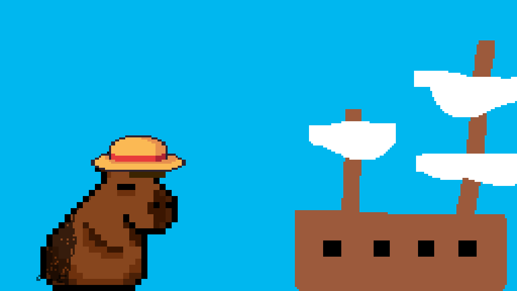 capybara luffy
