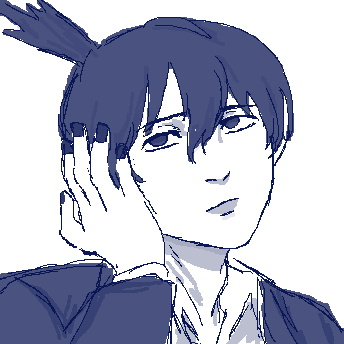 little aki art bc i feel like reading csm againn
