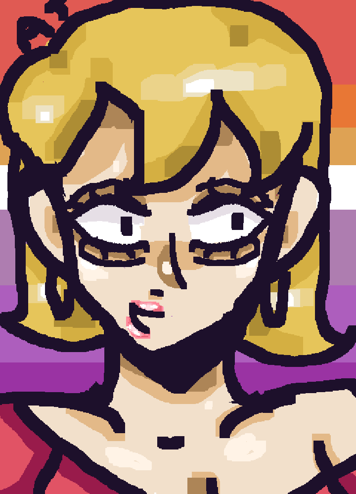 Lesbian flag!!!!!