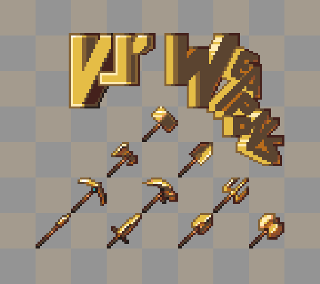 Golden tools