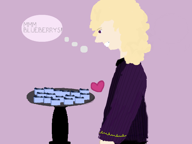 Mmmm, Blueberries!