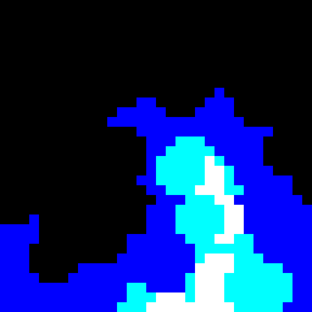 Blue fire