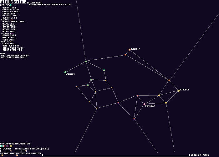 Atilus: Sector (Star Map)