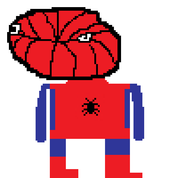 Stampa disegno di Spiderman L'Uomo Ragno da colorare