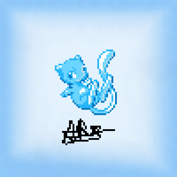 Shiny Mew Pokémon sprite:3