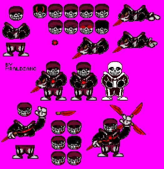 Lethal deal V1 sprite sheet