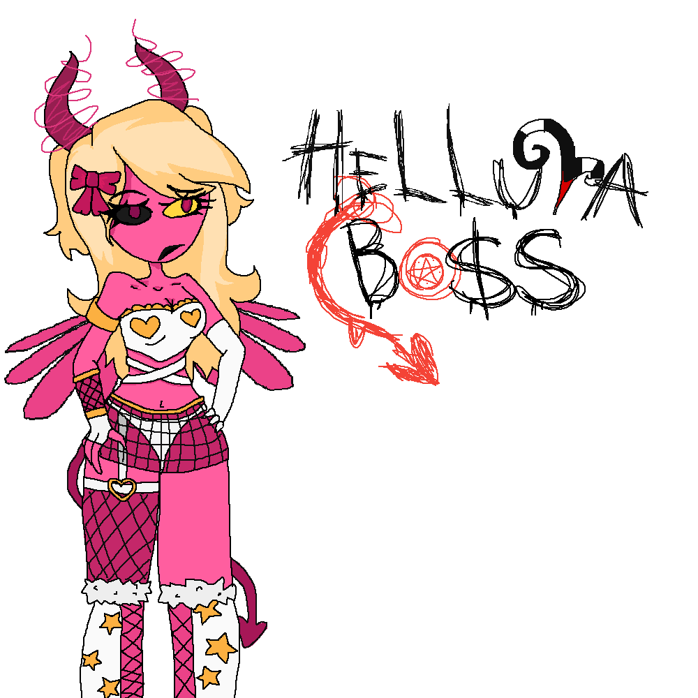 My oc in HELLUVA BOSS