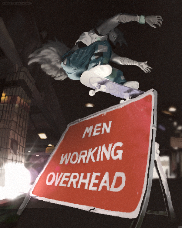 Men Working Overhead