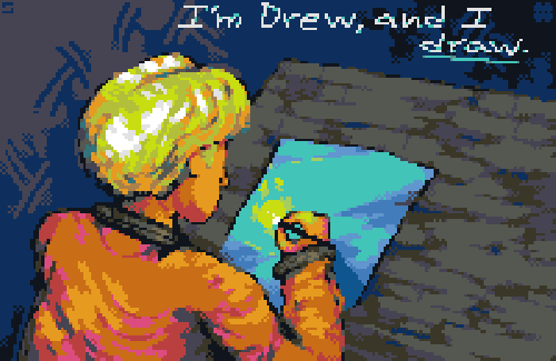 Drew Drawing
