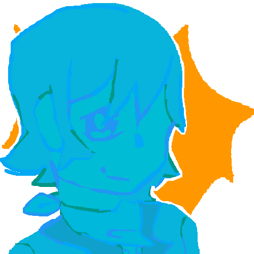 blazing blue