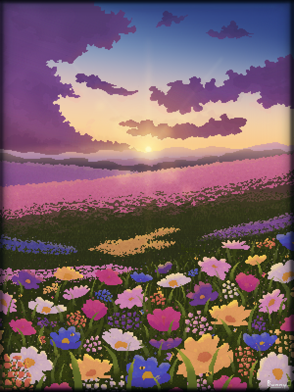 Sun and Flowers