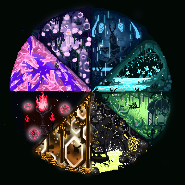 Hollow knight biome color wheel