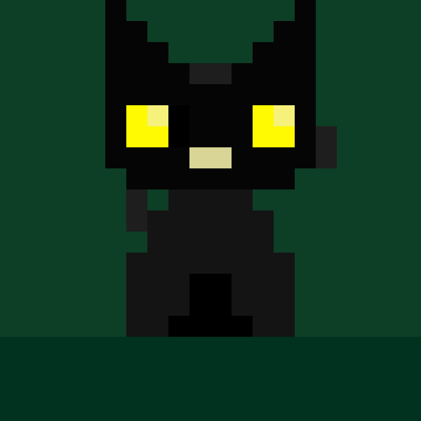 Blocky cat