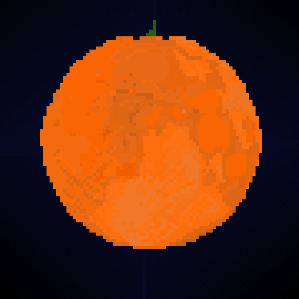 Orange moon