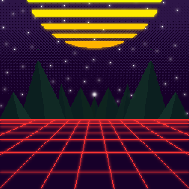 Synth Wave Background 2