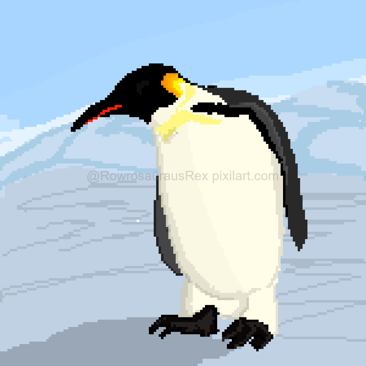 Pixilart - Penguin Color Study by RowrosaurausRex